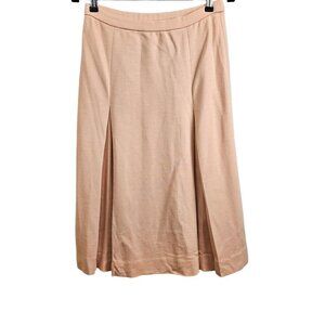 Vintage 80's 100% Wool Full Pleated Skirt NEW